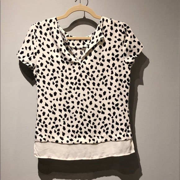 H&M Speckled Layered Top - Picture 2 of 3